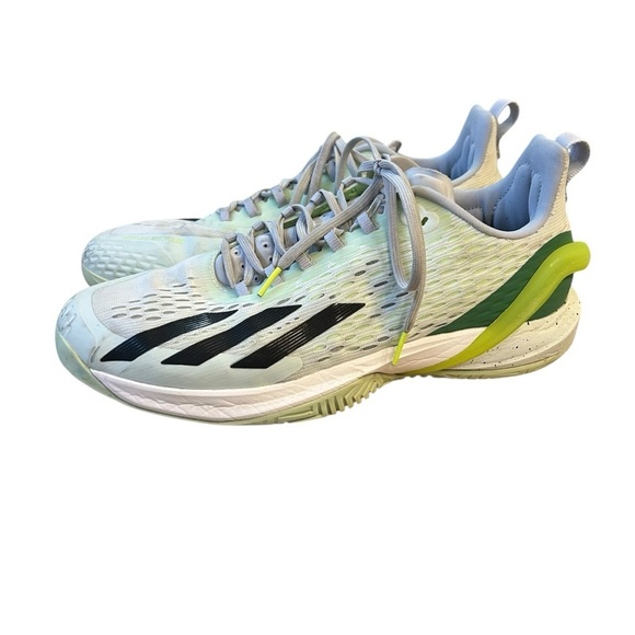 Adidas Adizero Cybersonic Shoes Tennis Pickleball Court Sneakers Size 11.5 Lime - Picture 5 of 11